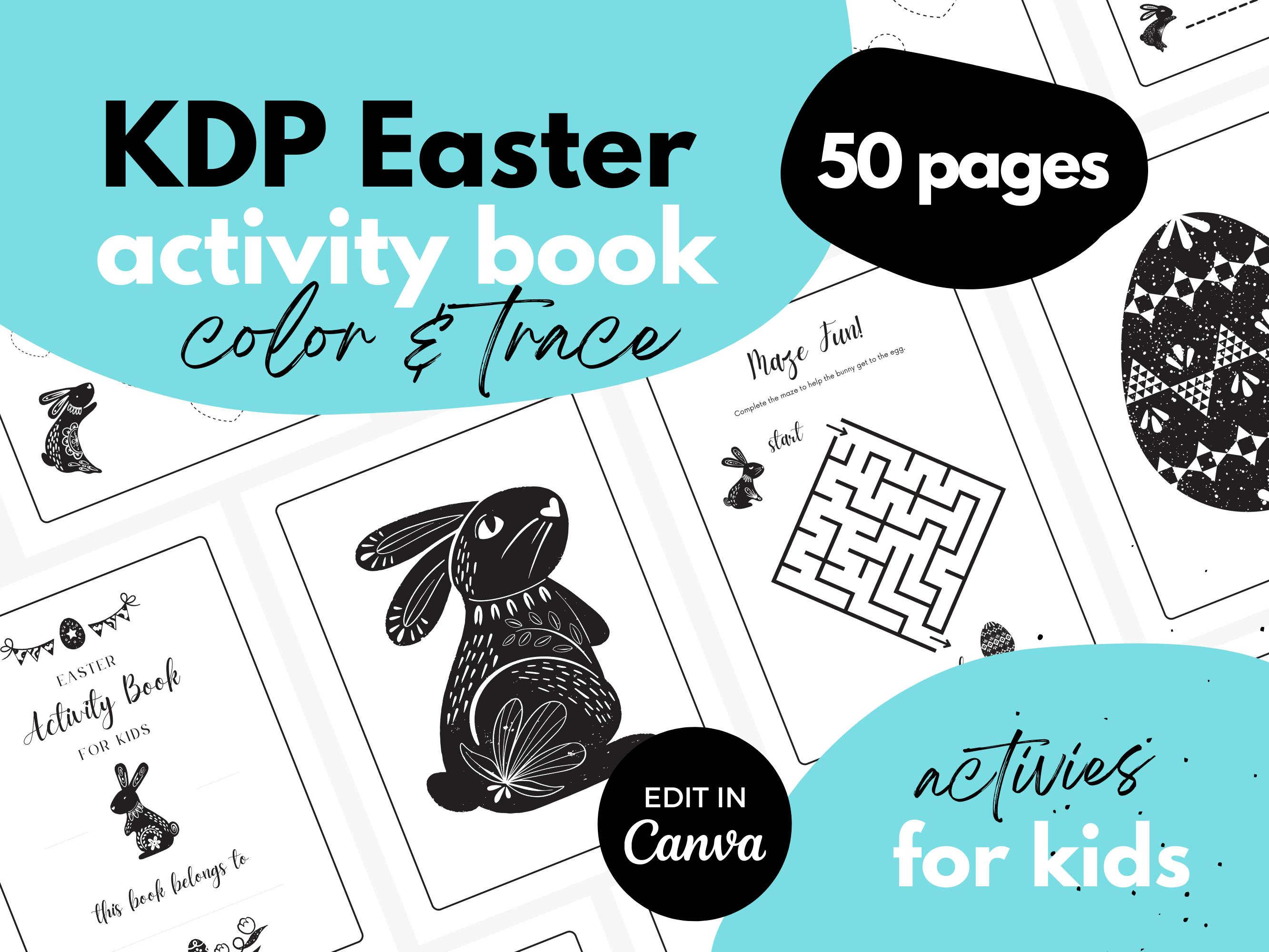 KDP Easter Activity Book for Kids