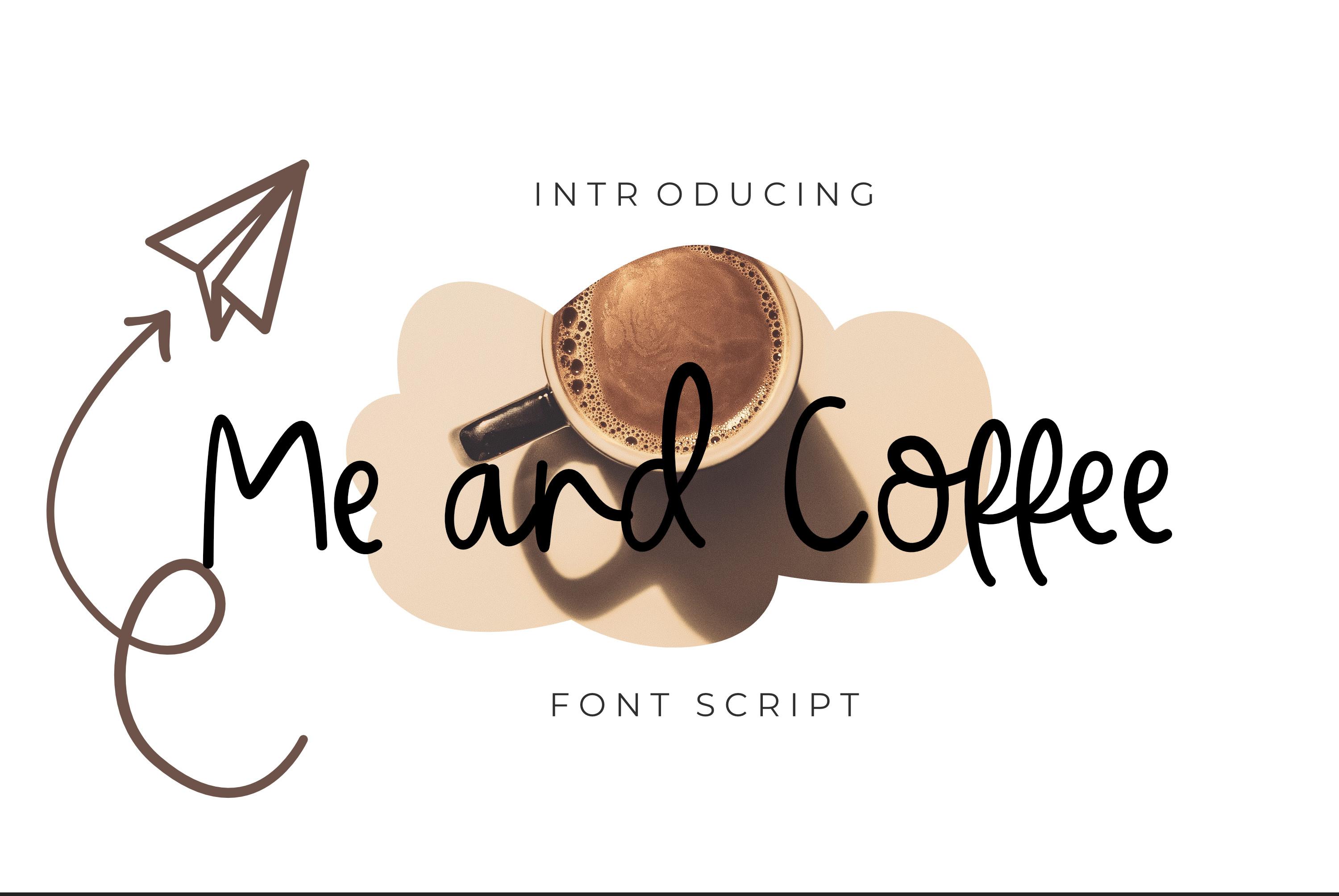 Me and Coffee Font