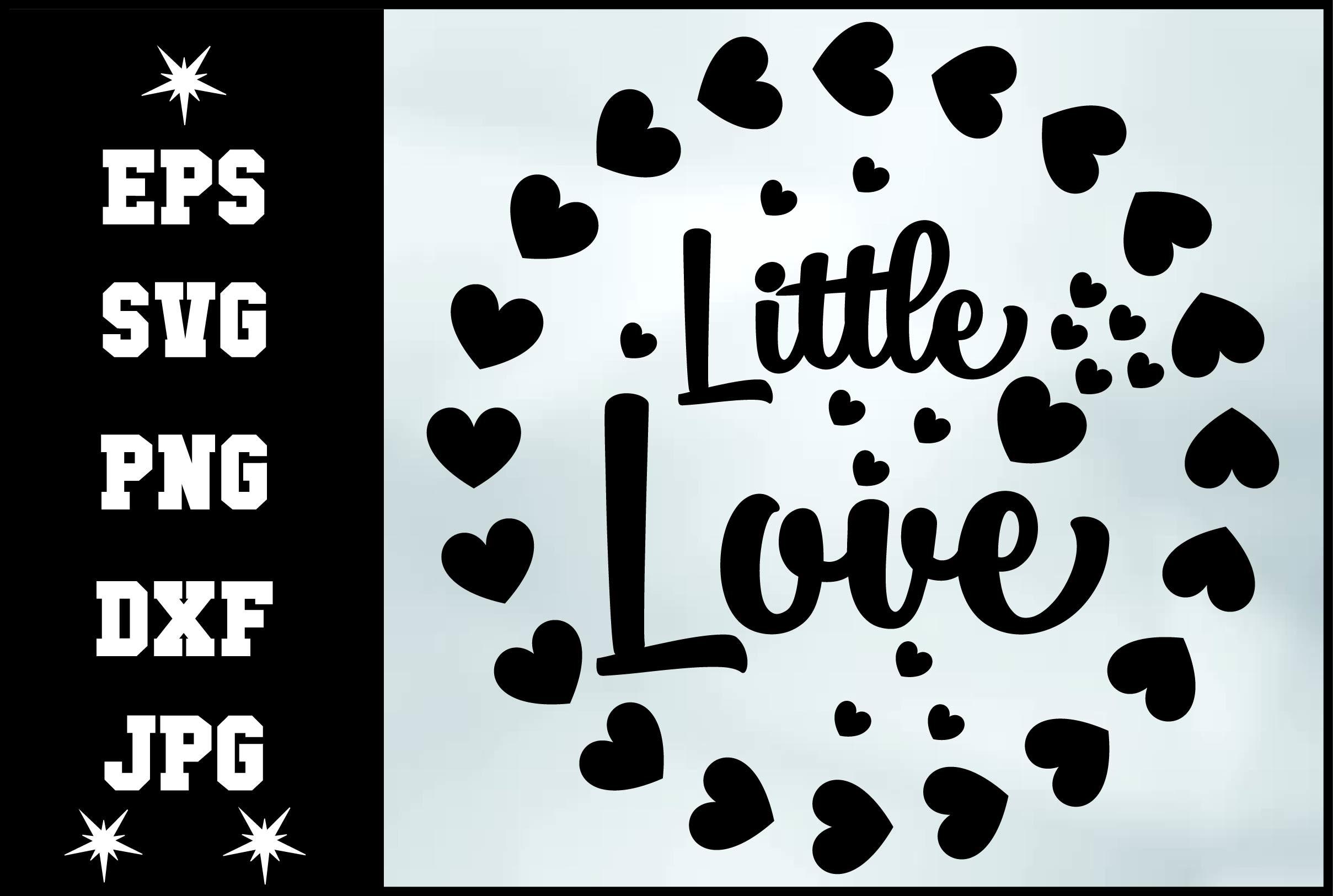 Little Love Svg Design