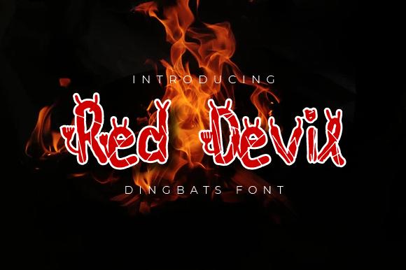 Red Devil Font