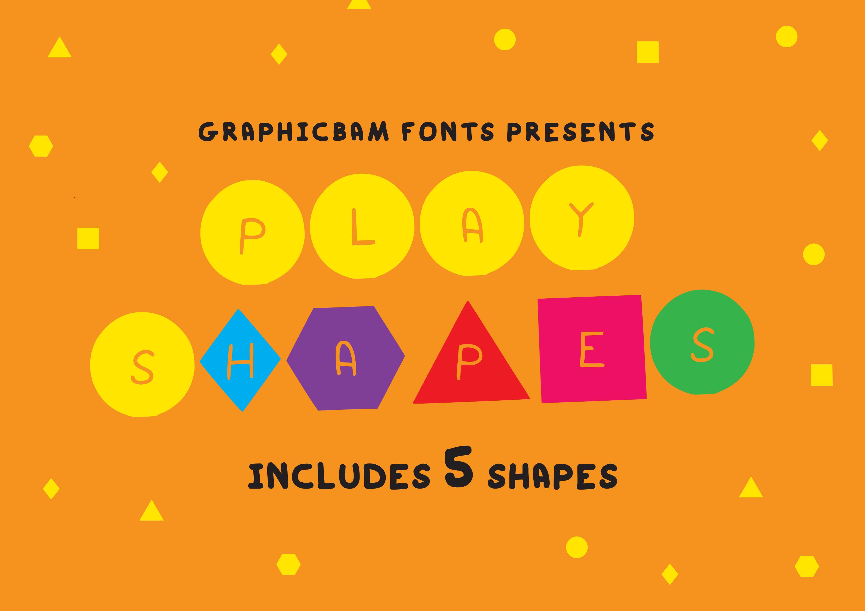 Play Shapes Font
