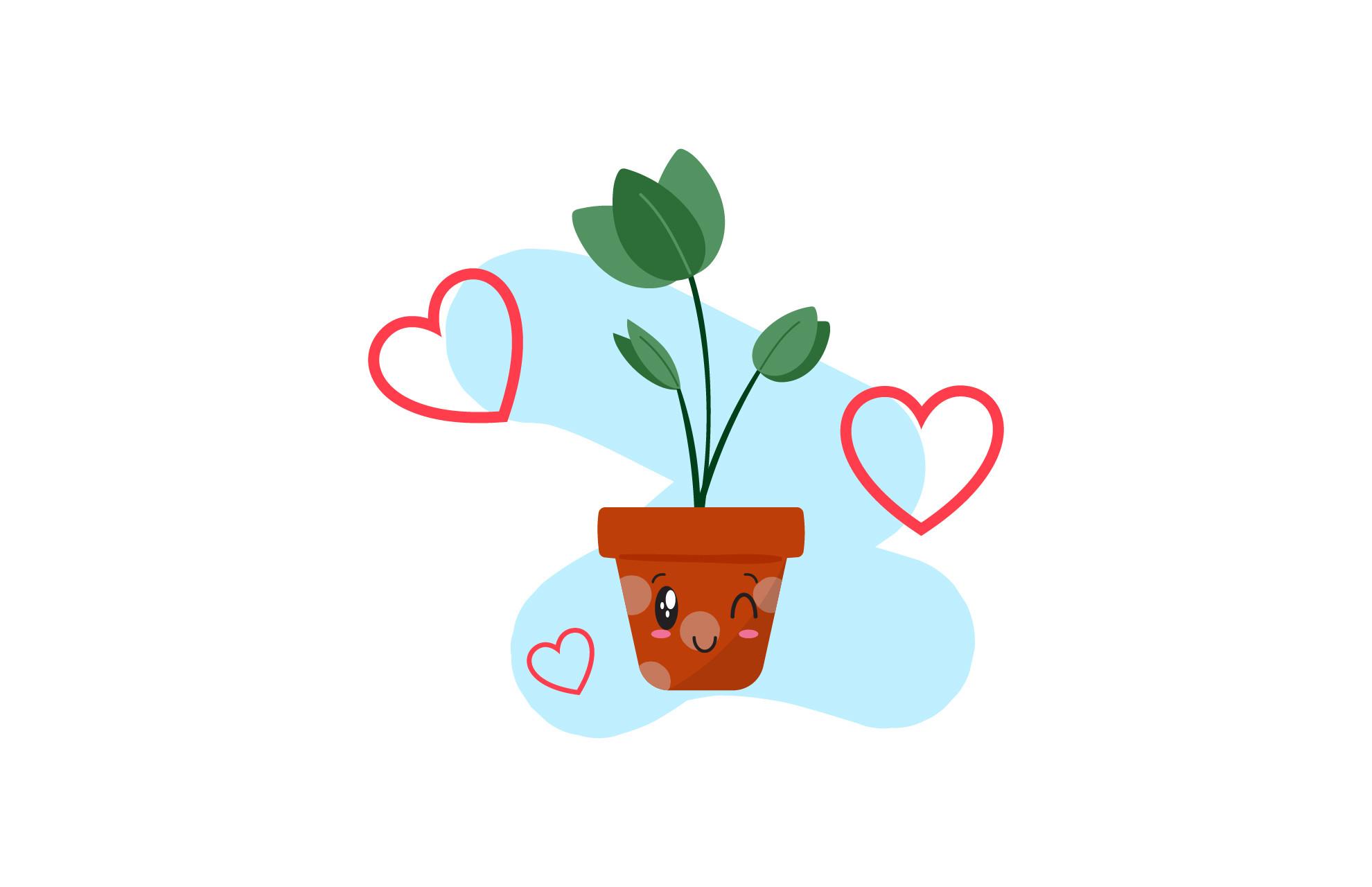 Valentine Plant Romantic Gift Decor