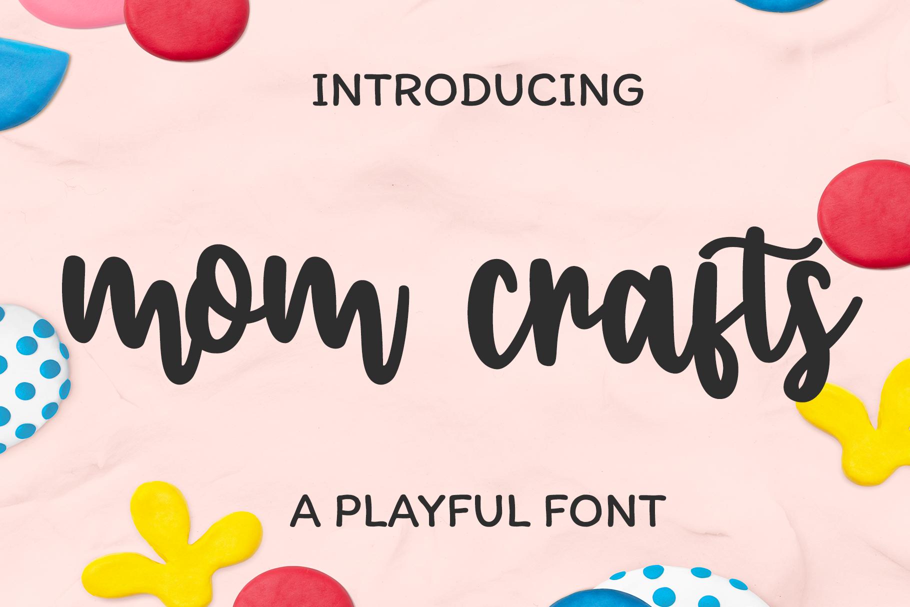 Mom Crafts Font