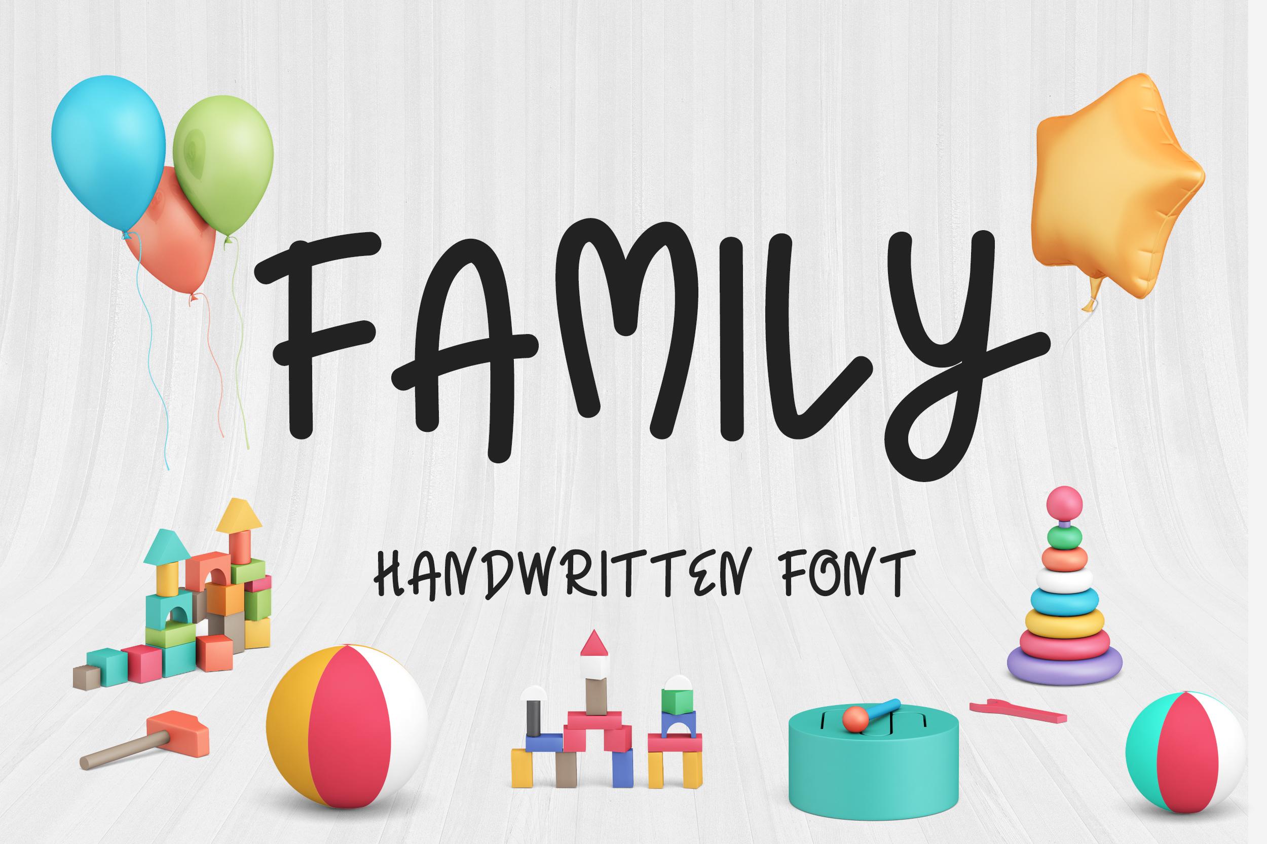 Family Font