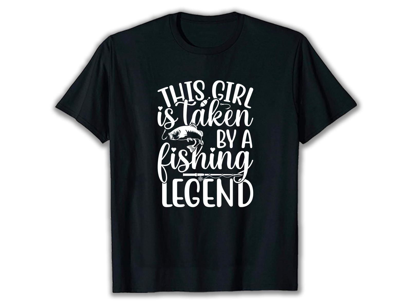 This Girl is Fishing SVG T Shirt