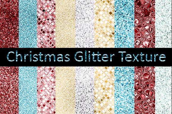 Free Blue Christmas Glitter Backgrounds