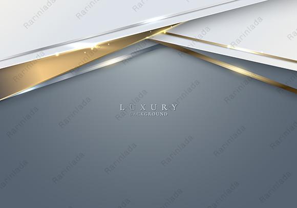 Luxury Template Gold Stripes Background
