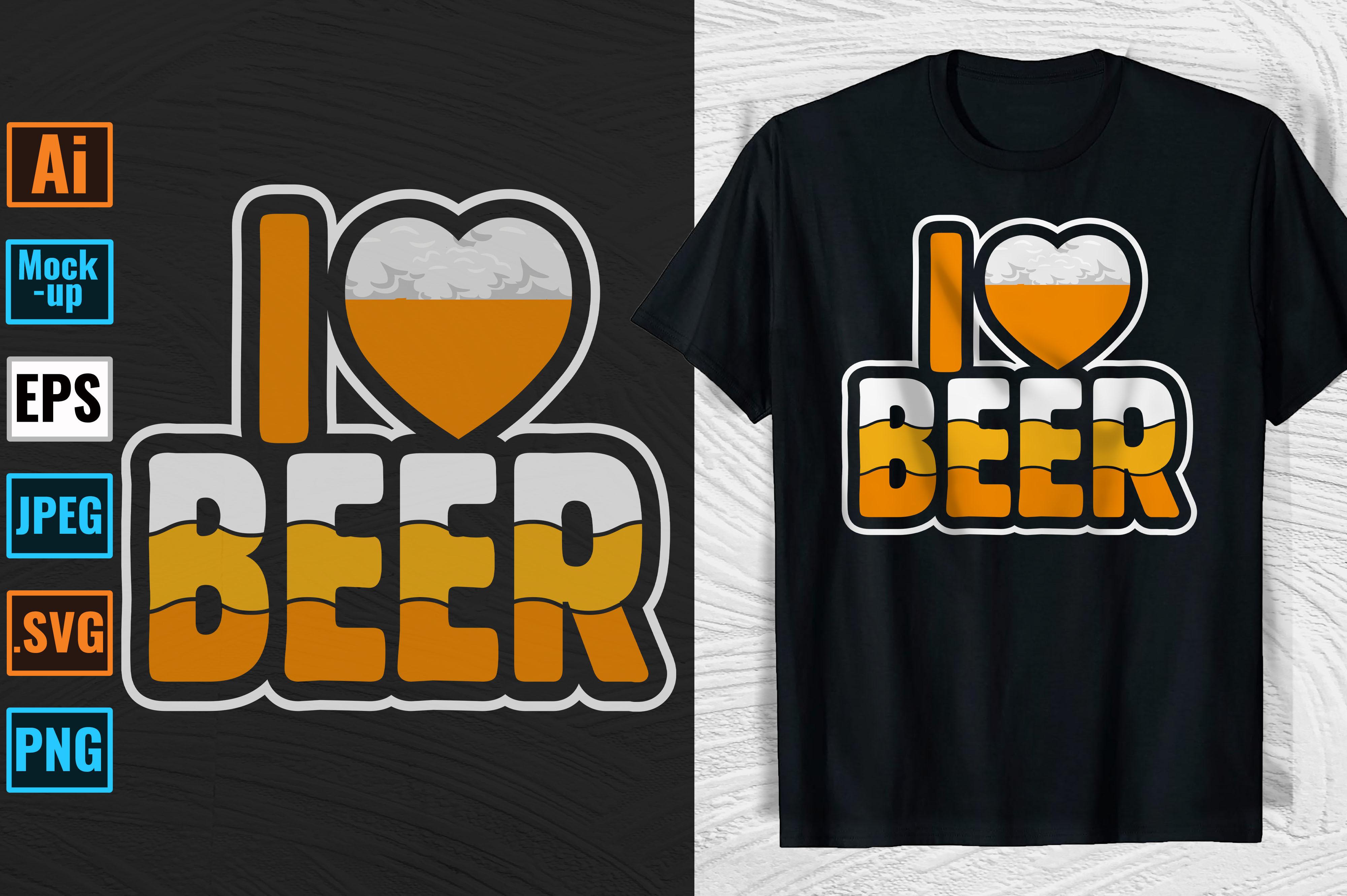 Beer T-shirt and Mug Design 99