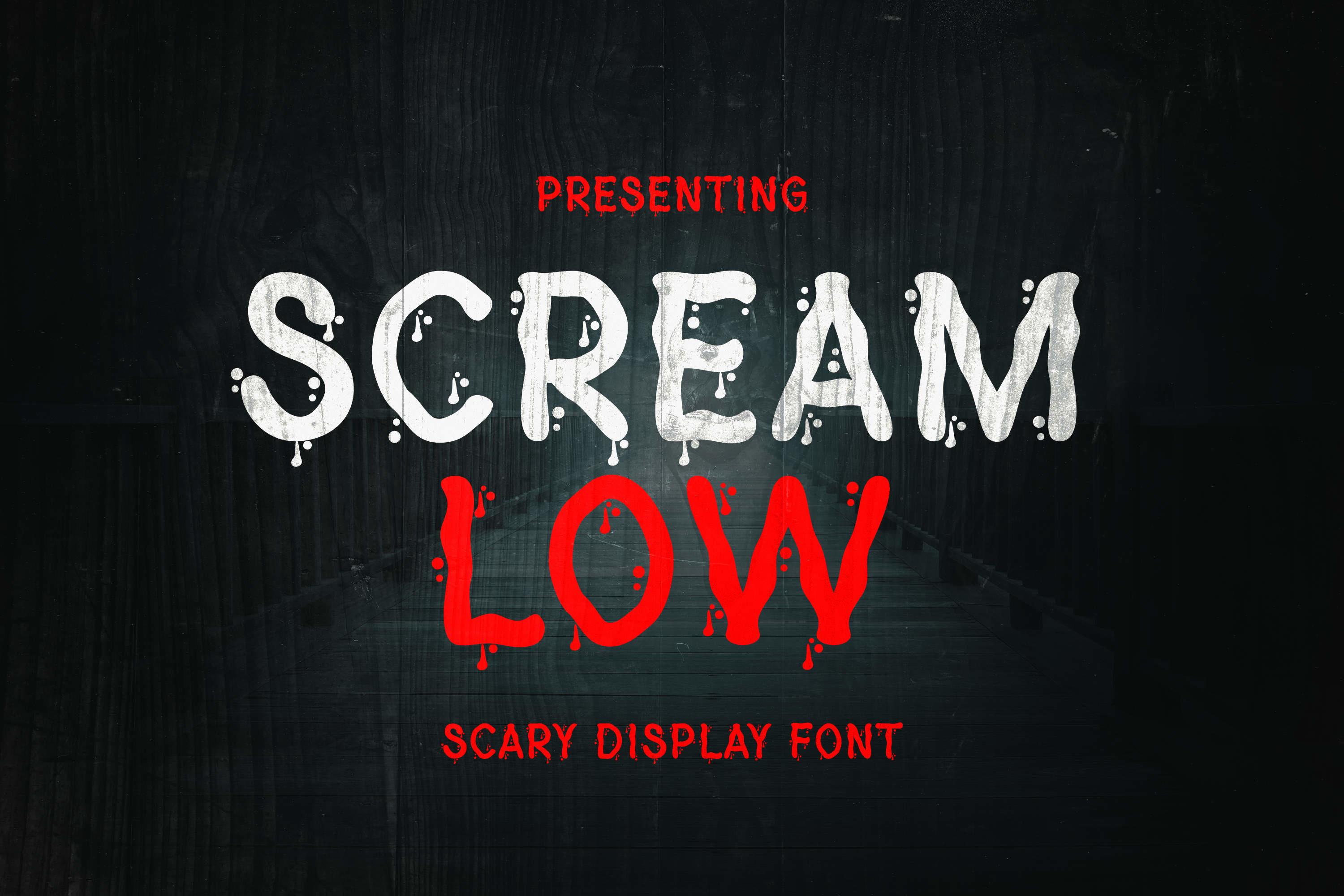 Screamlow Font