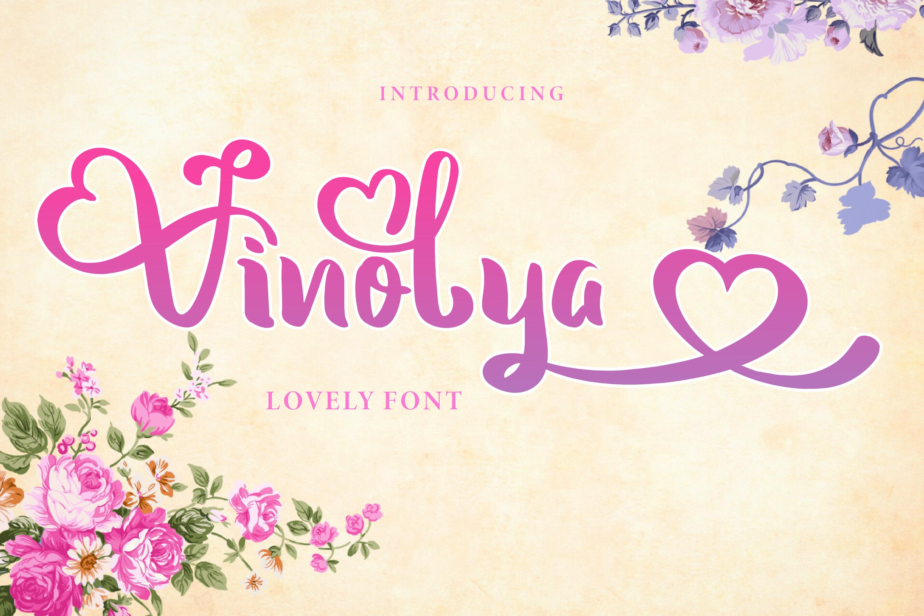 Vinolya Font