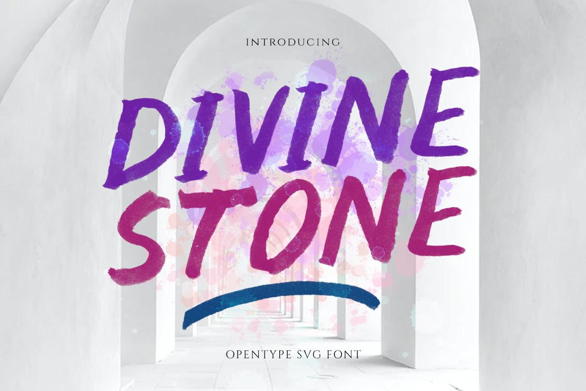Divine Stone Font