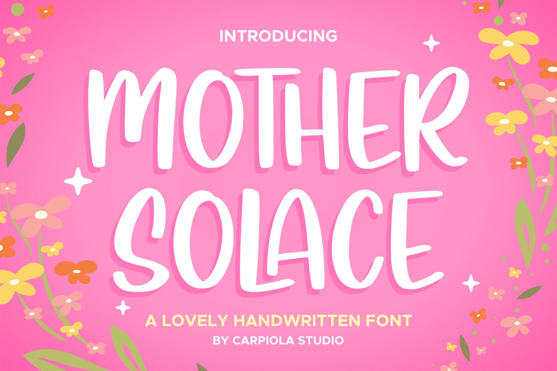 Mother Solace Font