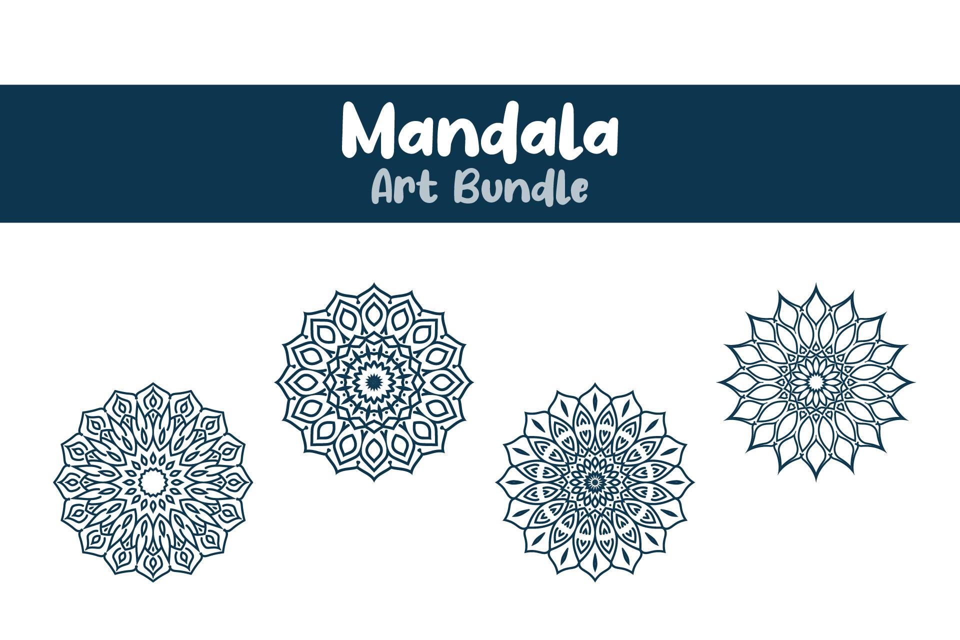 Mandala Vintage Ornament Bundle