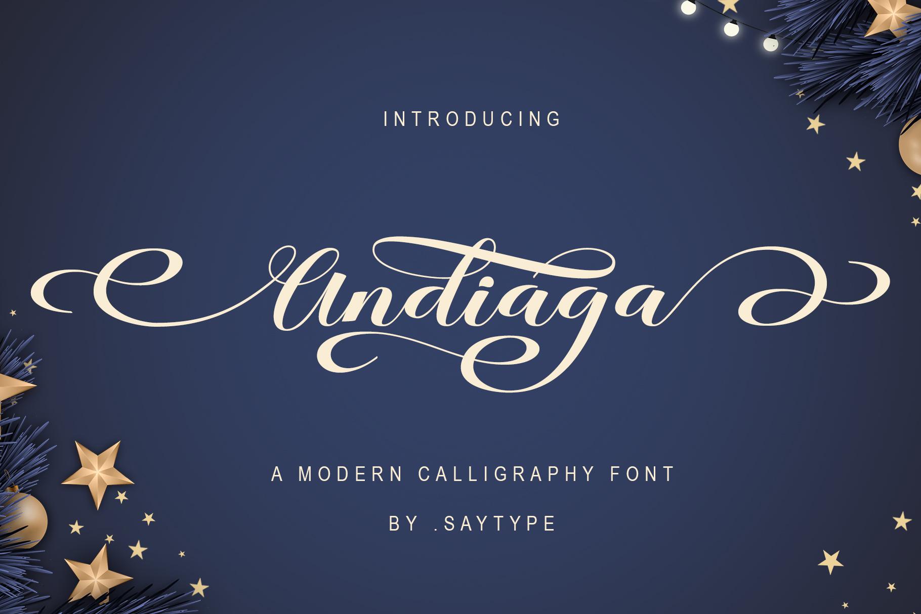 Andiaga Font