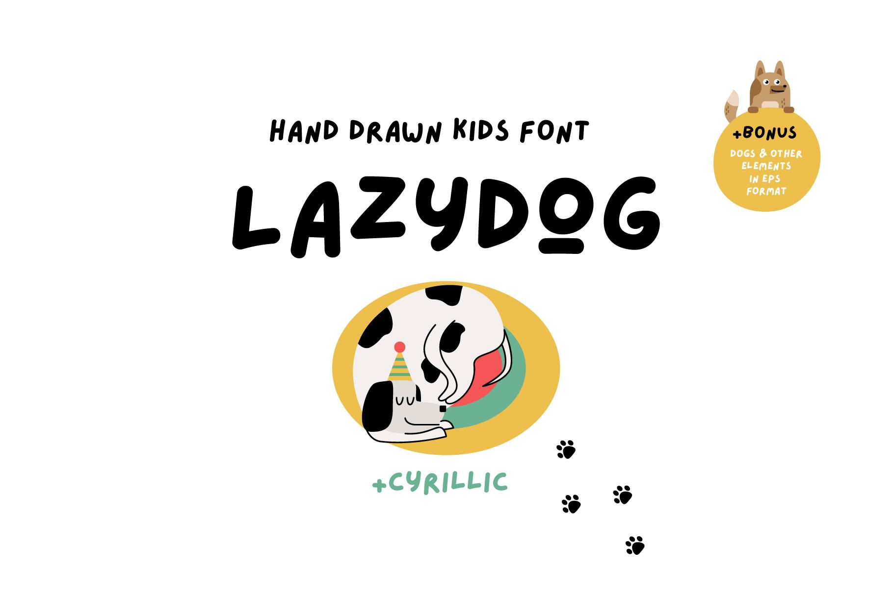 Lazydog Font