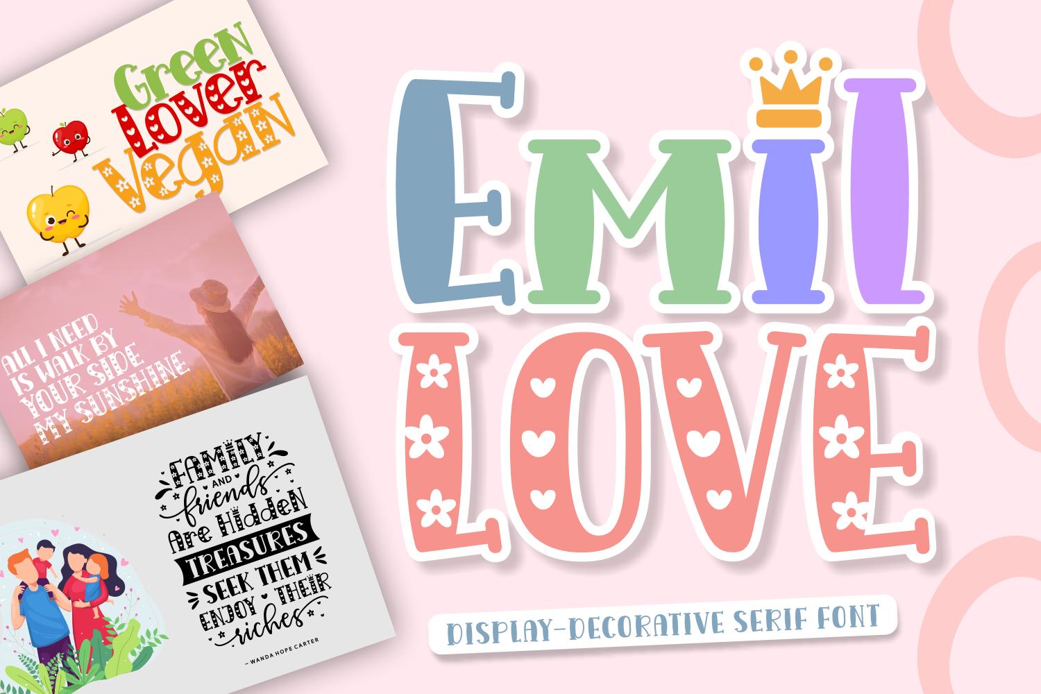 Emil Love Font