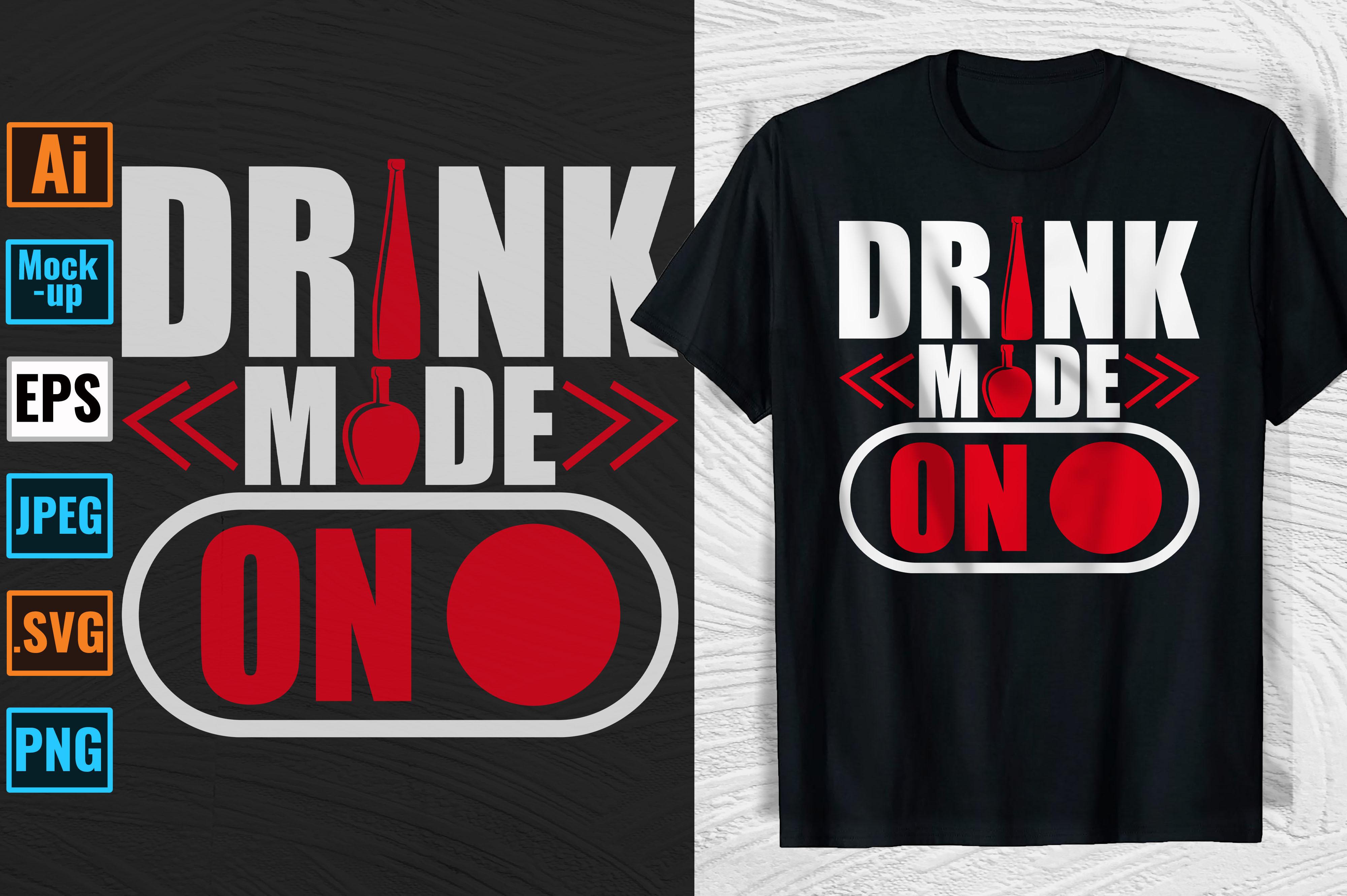 Alcohol T-shirt Design