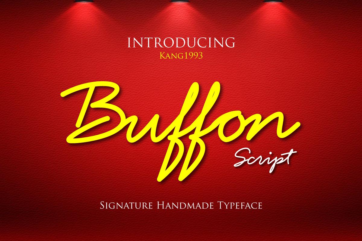 Buffon Font