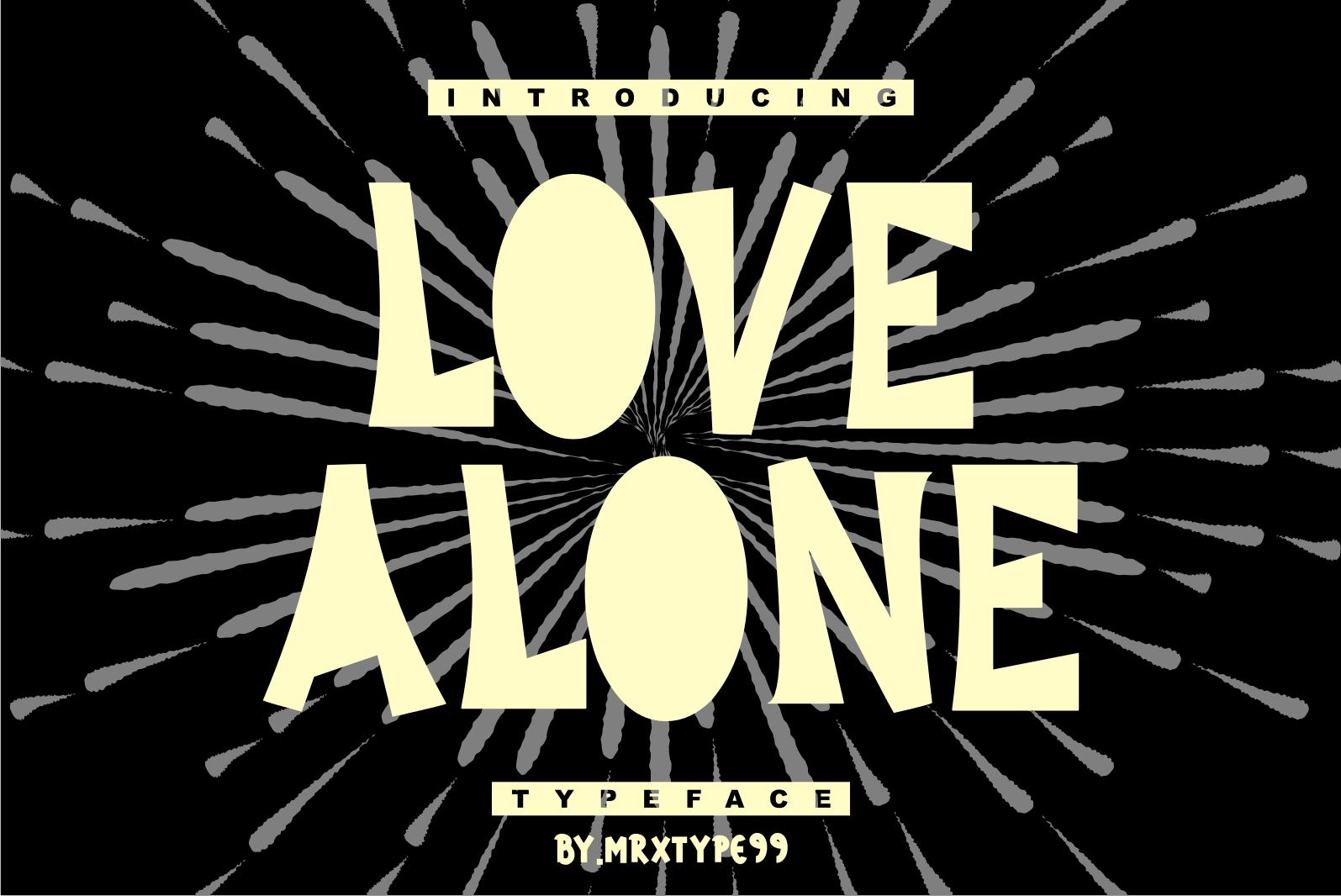 Love Alone Font
