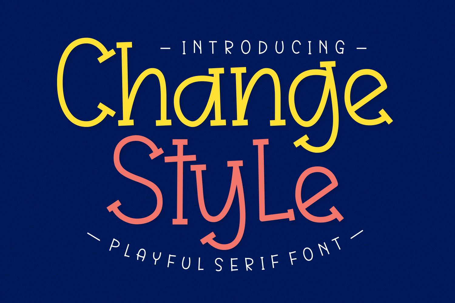 Change Style Font