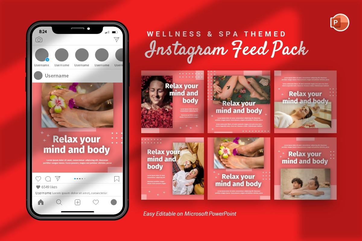 Instagram Feed - Wellness Template