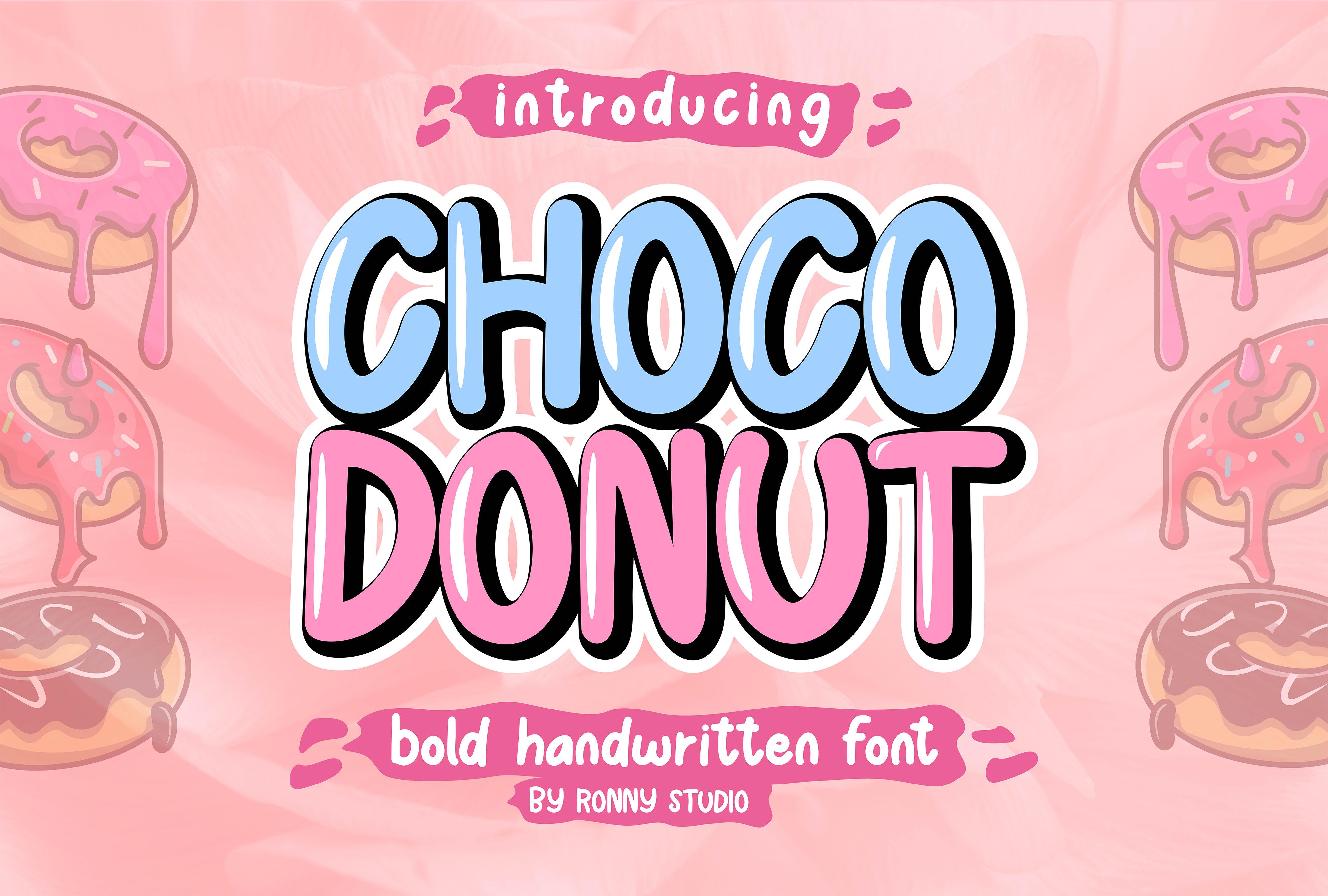 Choco Donut Font
