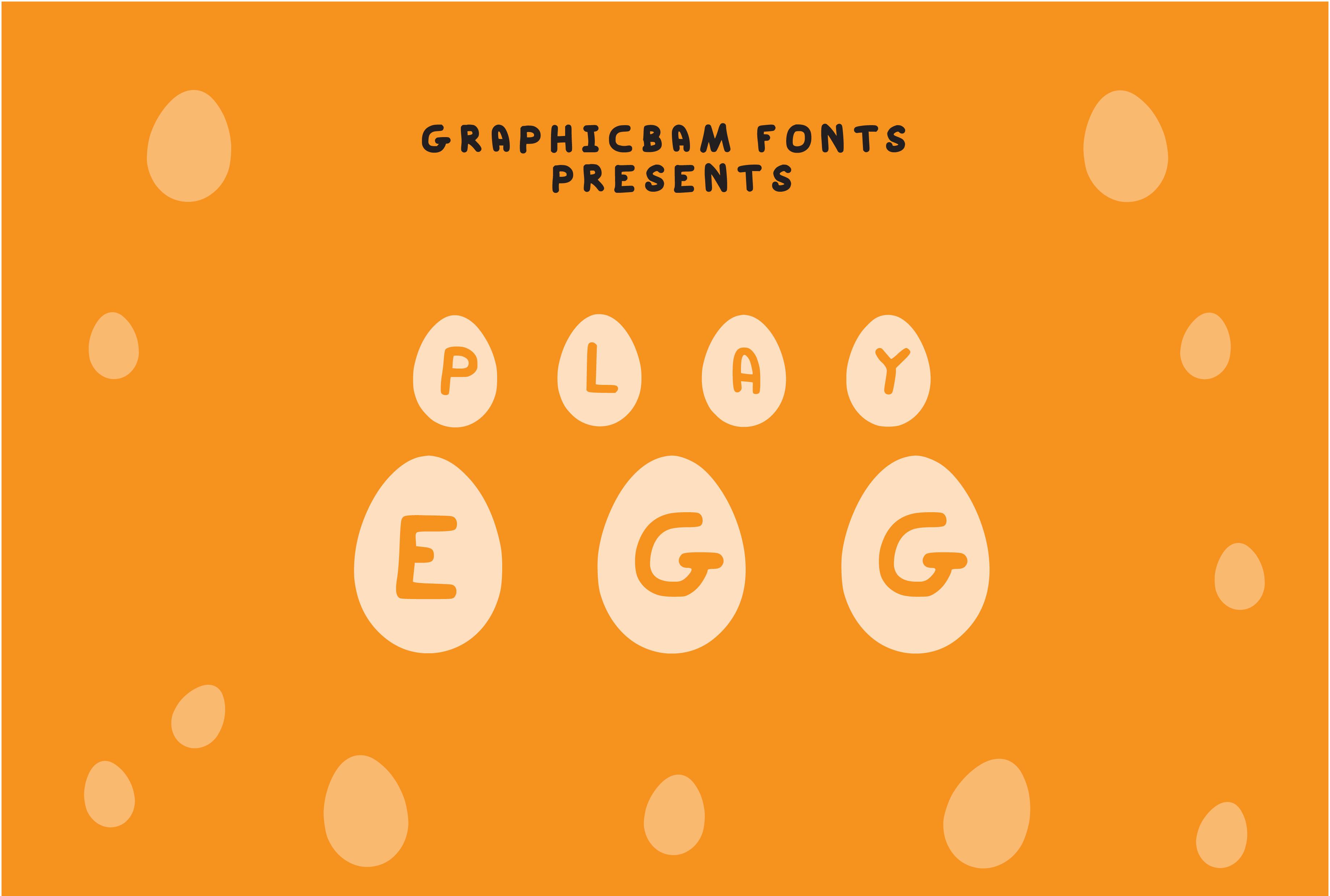 Play Egg Font