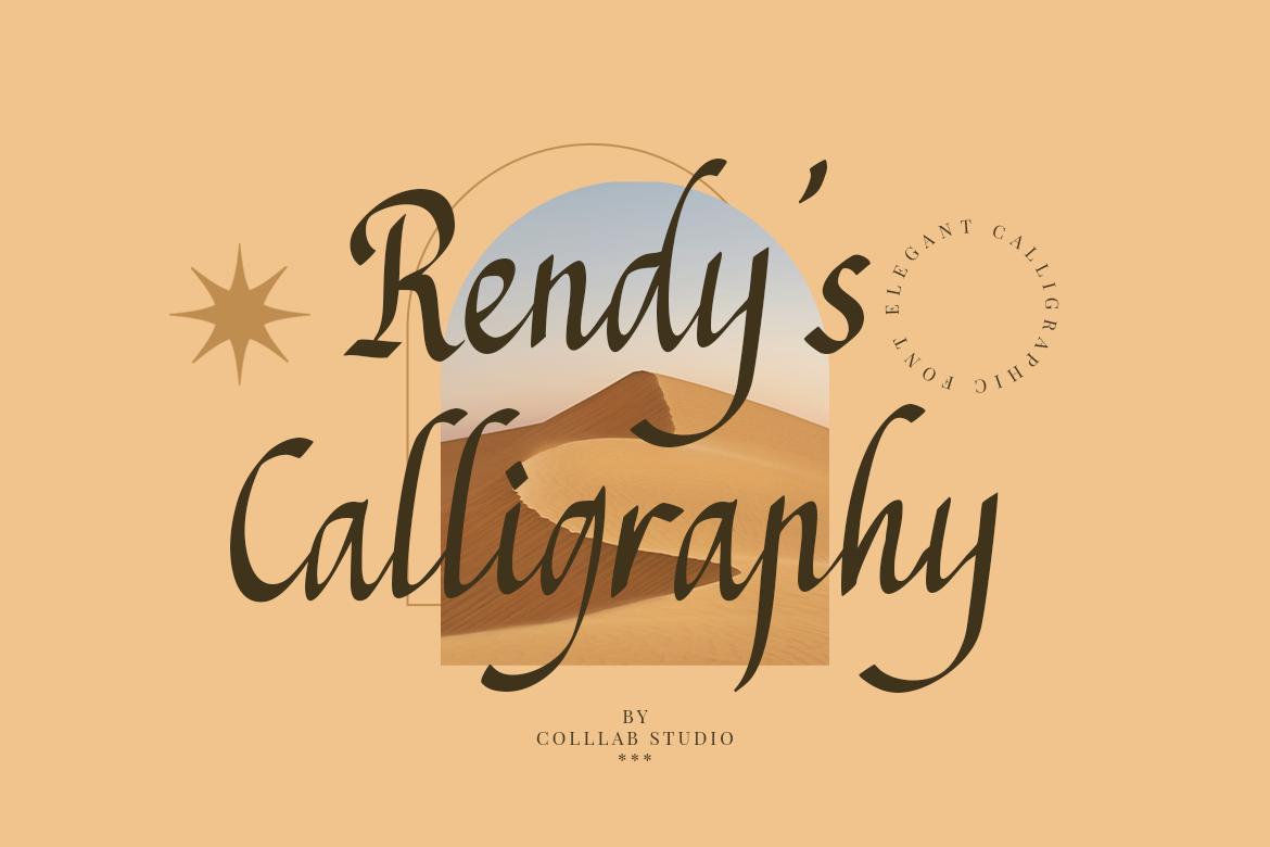 Rendy's Calligraphy Font