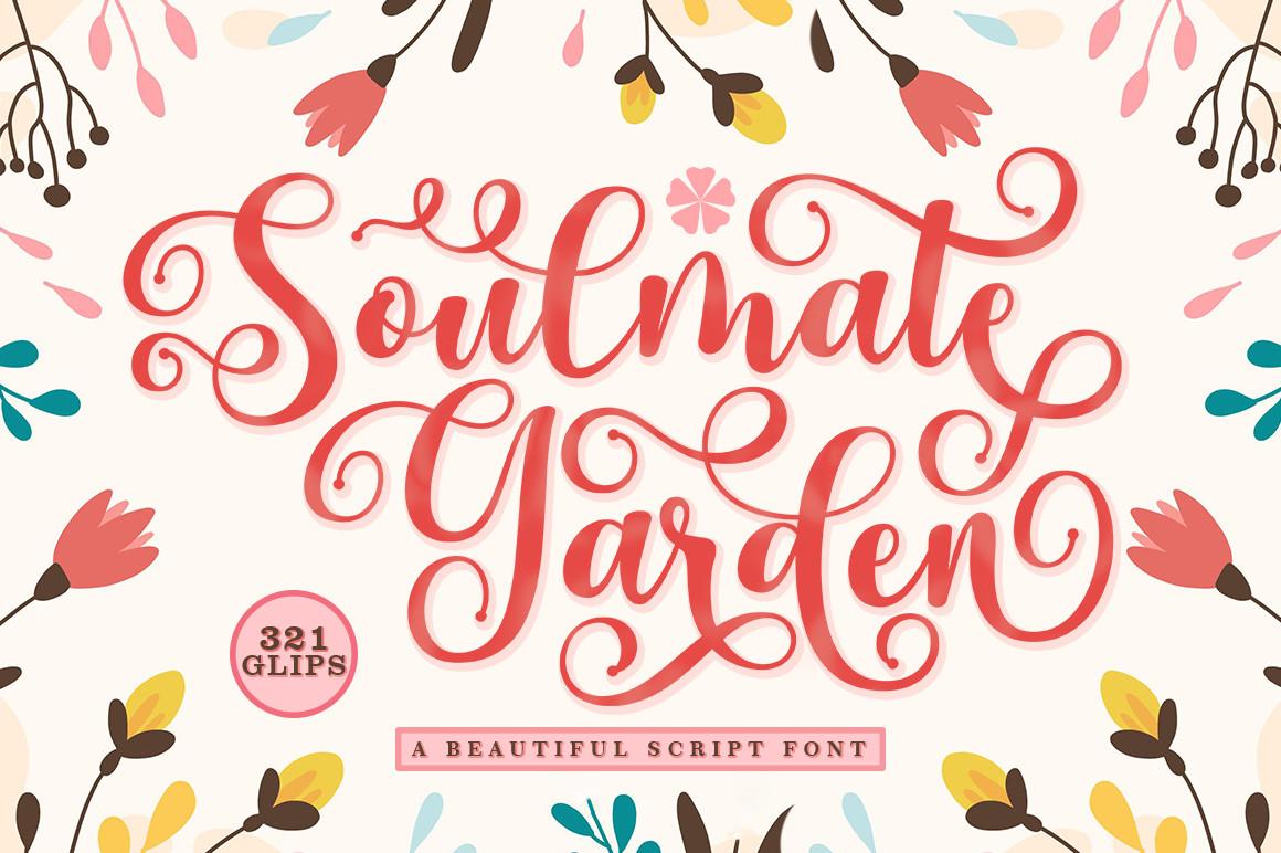 Soulmate Garden Font