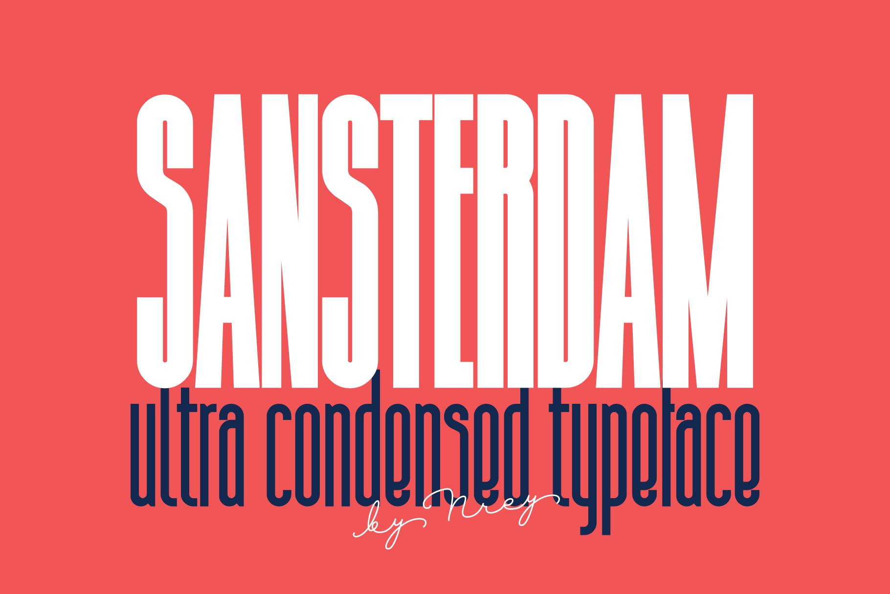 Sansterdam Font