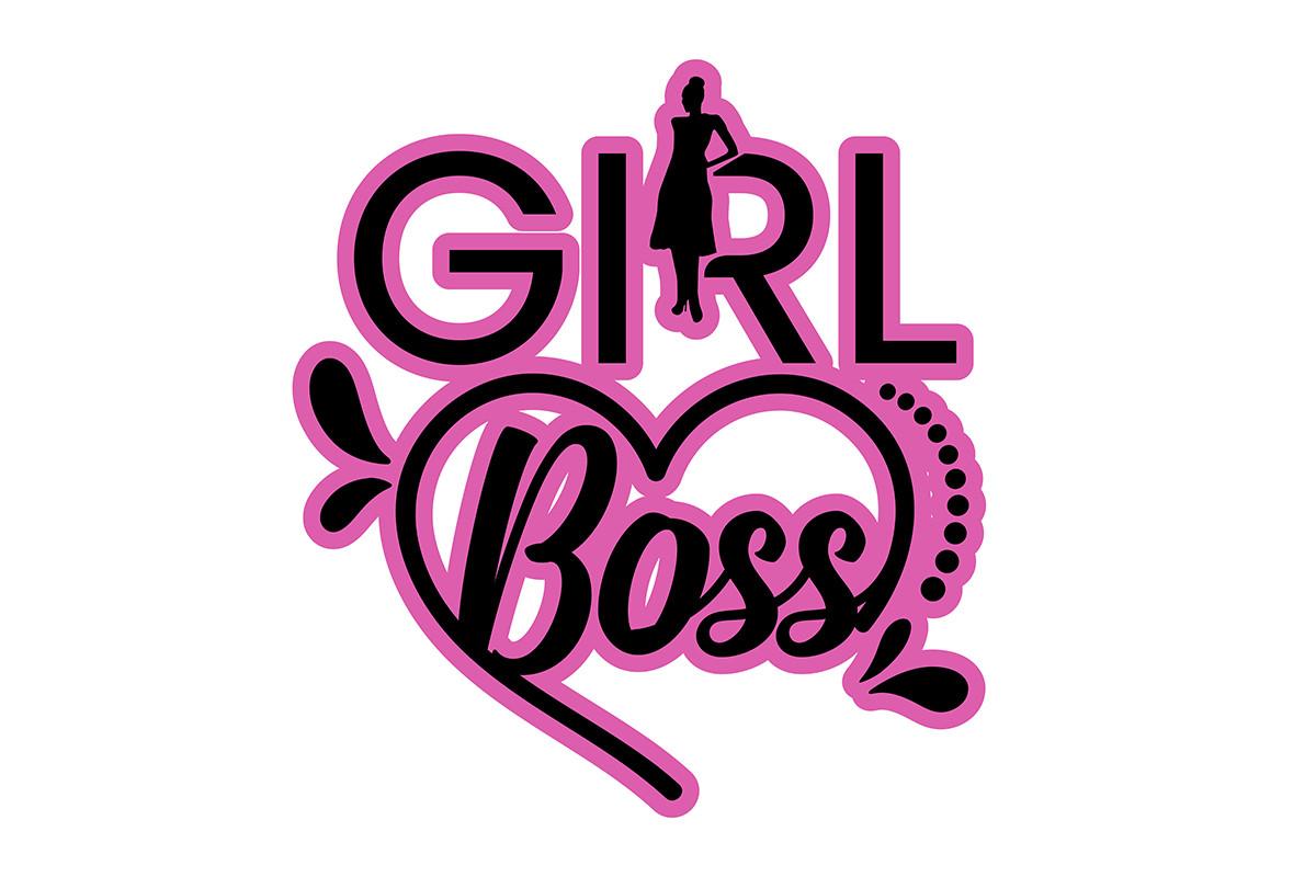 "Girl Boss" Typography Design