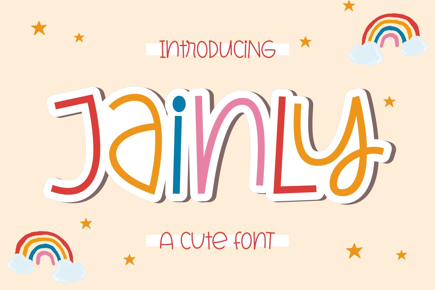 Jainly Font