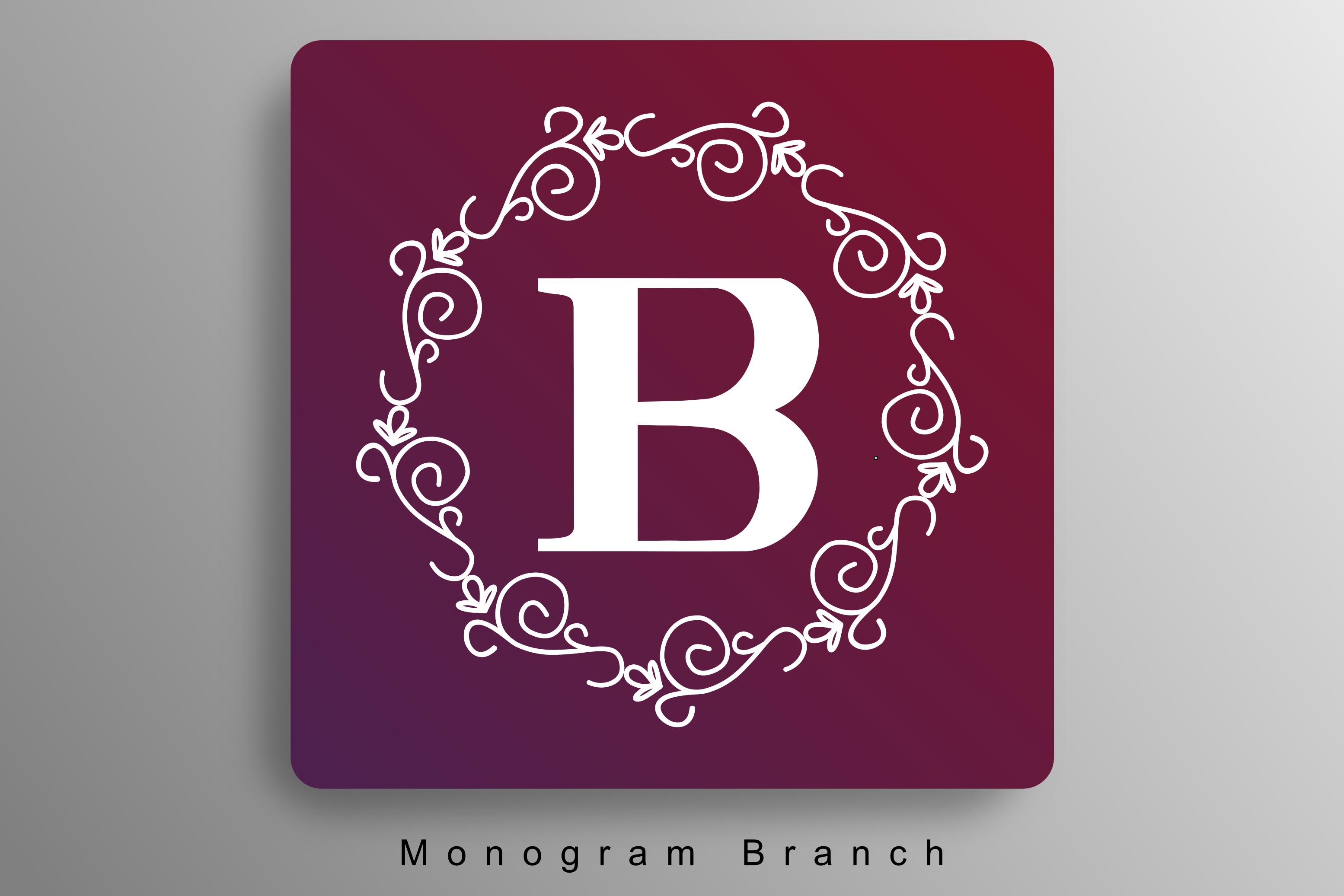 Monogram Branch Font
