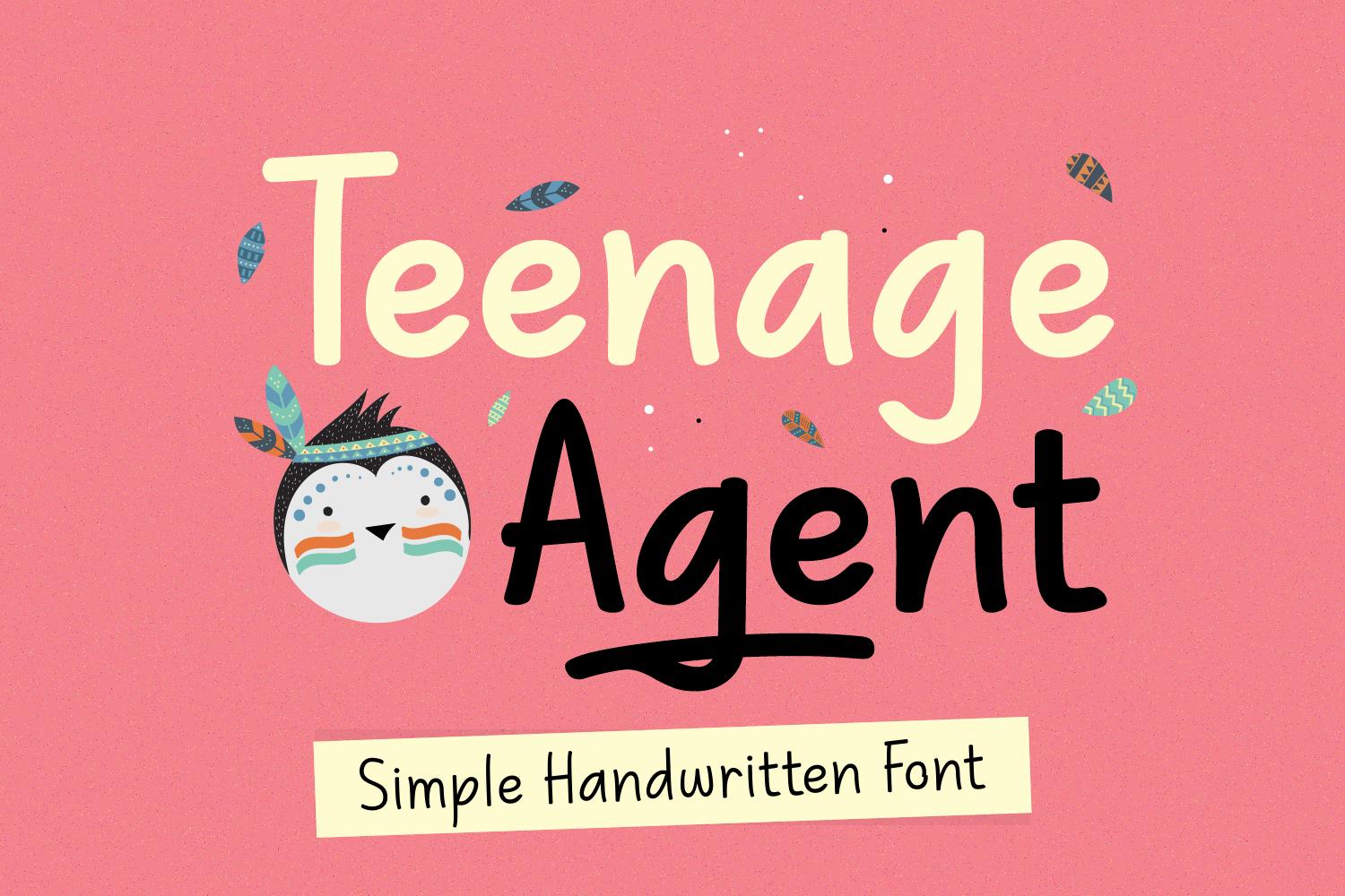 Teenage Agent Font