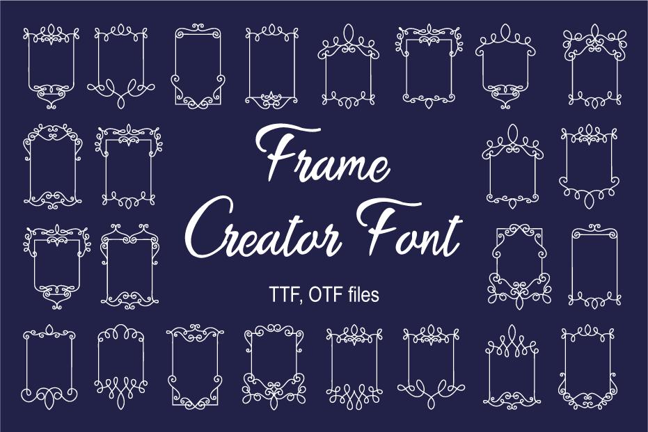 Frame Creator Font