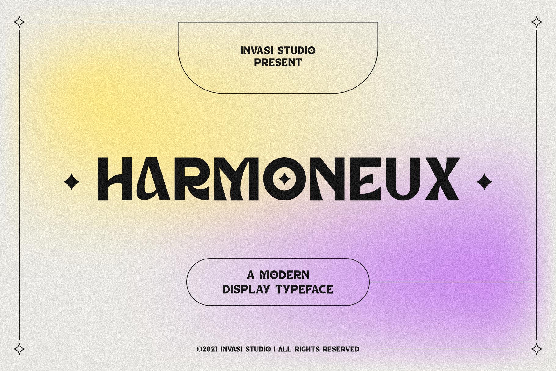 Harmoneux Font