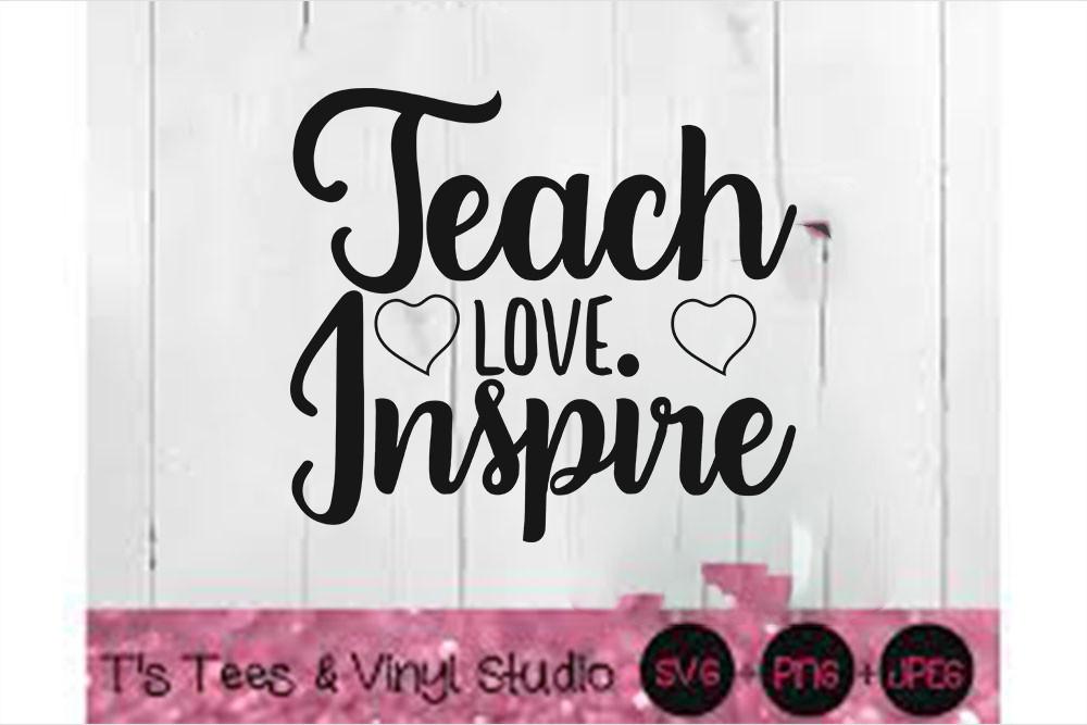 Keychain Design,   Teach Love Inspire