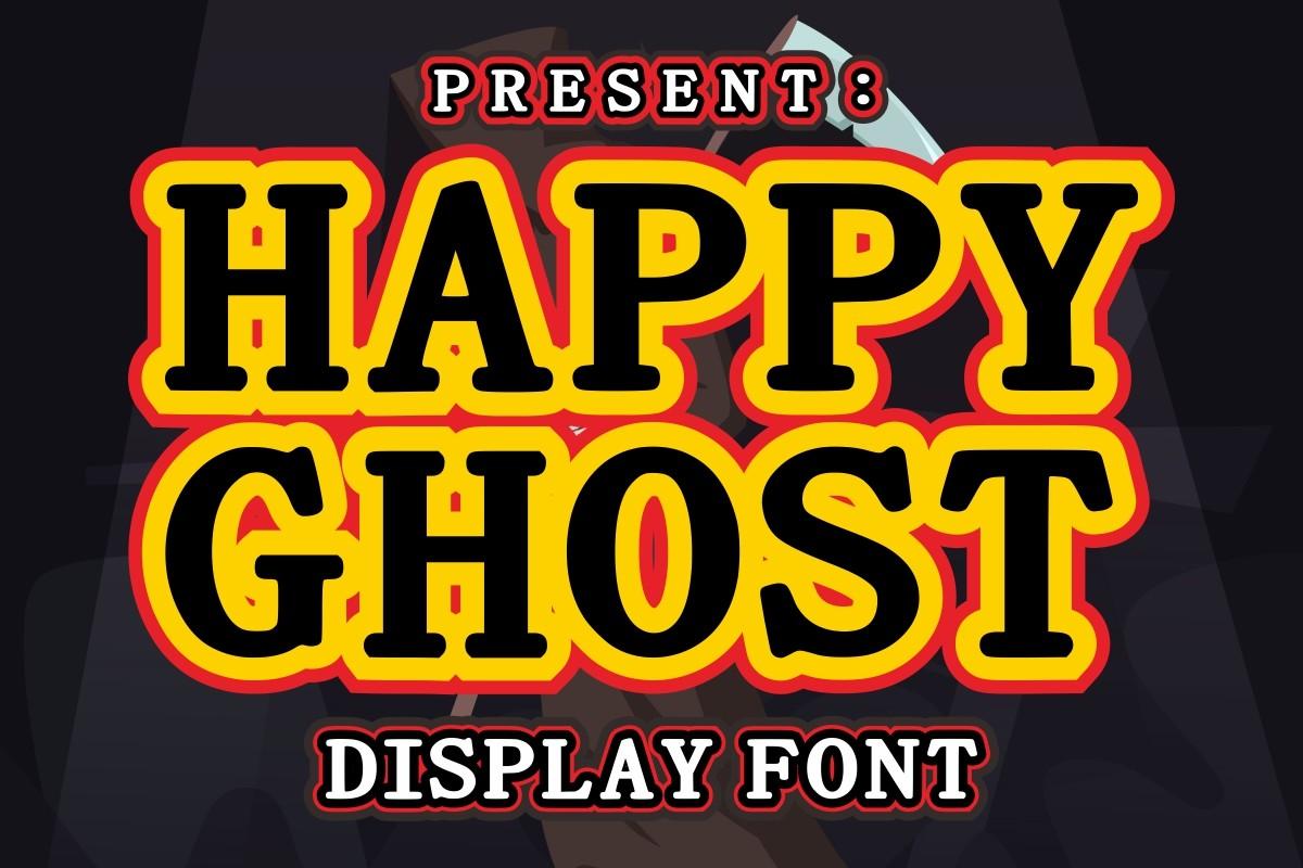 Happy Ghost Font