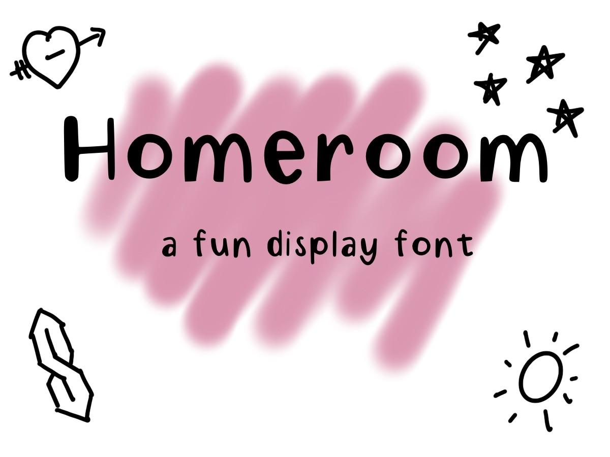 Homeroom Font