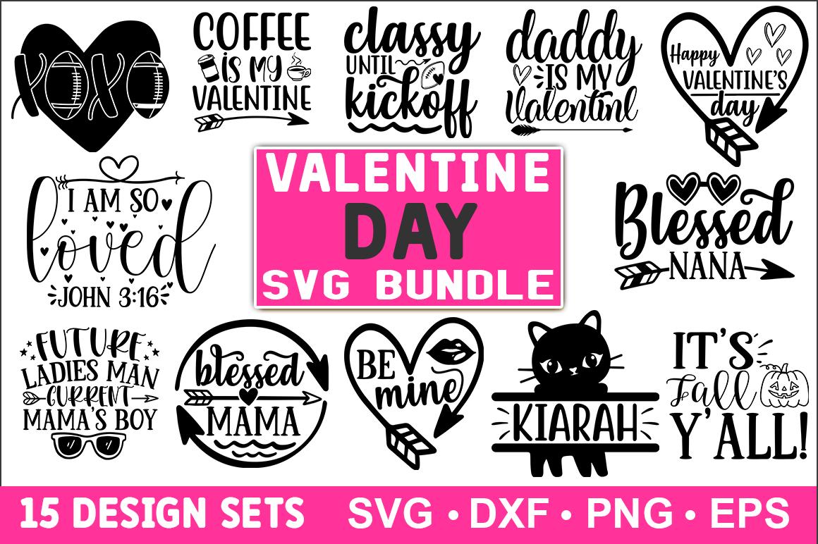 Valentine's Day SVG Bundle, Valentine