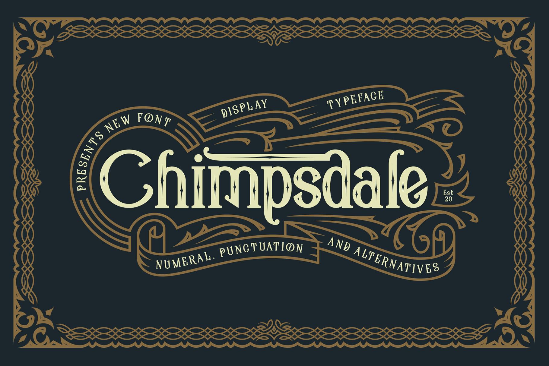 Chimpsdale Font