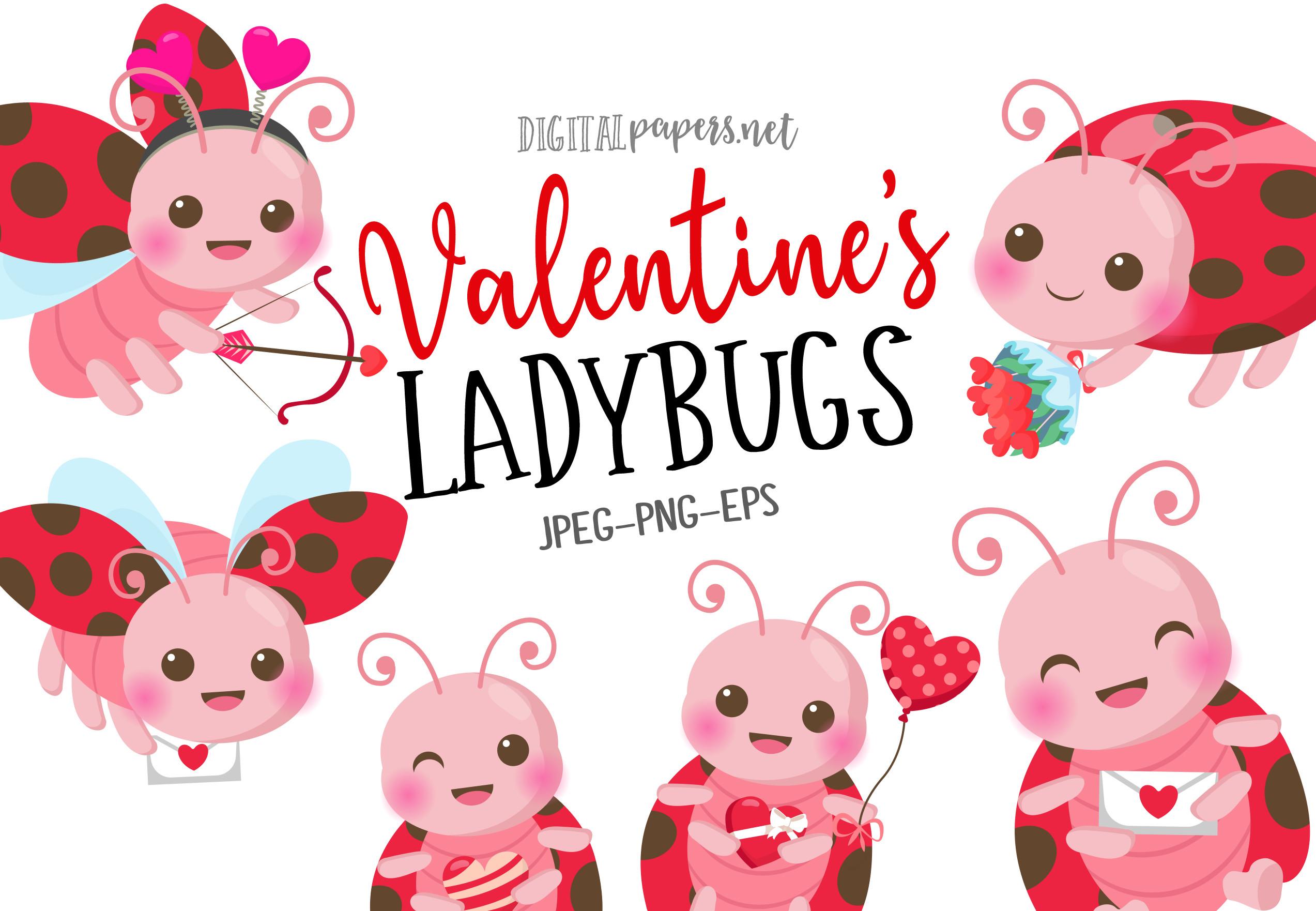 Valentine’s Ladybugs