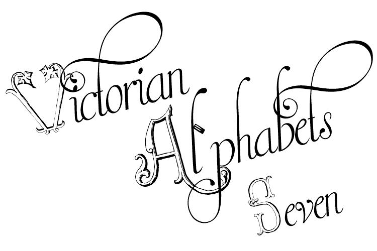 Victorian Alphabets Seven Font