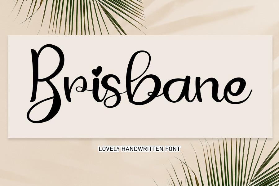 Brisbane Font