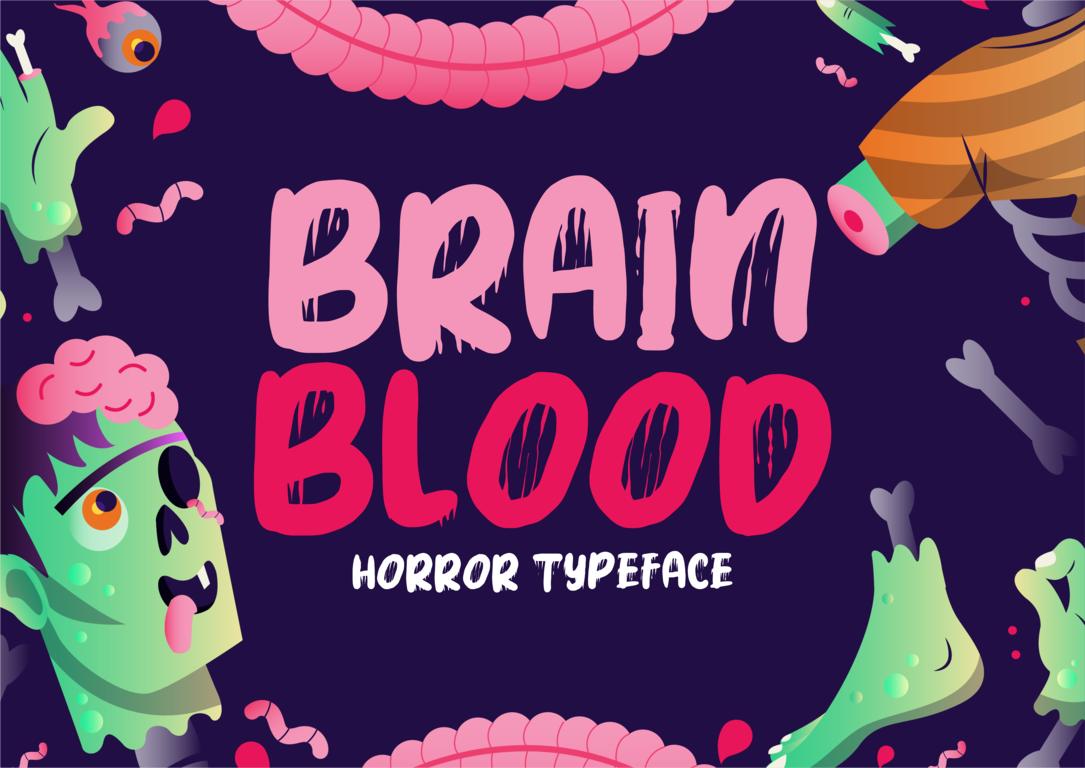 Blood Brain Font