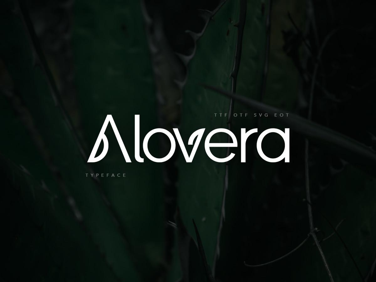 Alovera Font
