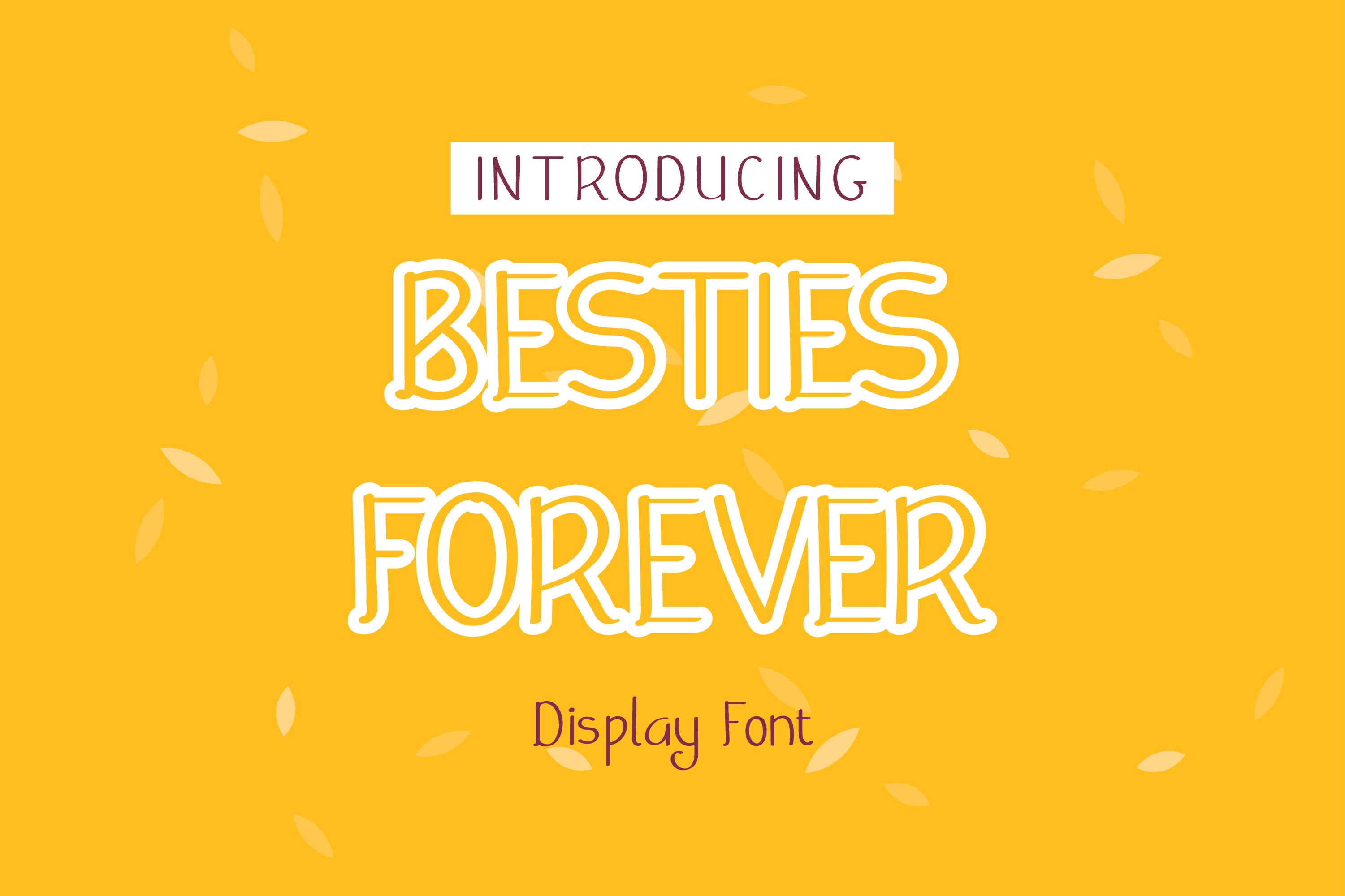 Besties Forever Font