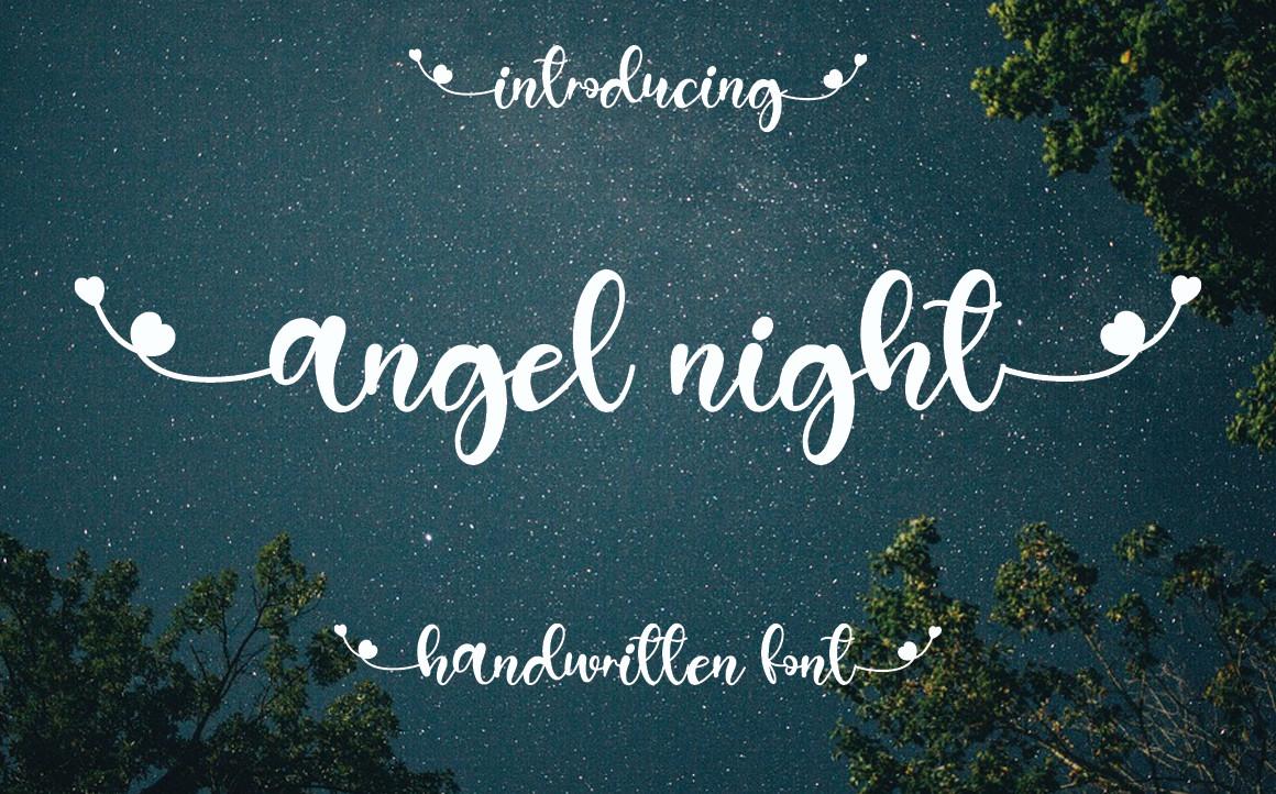 Angel Night Font