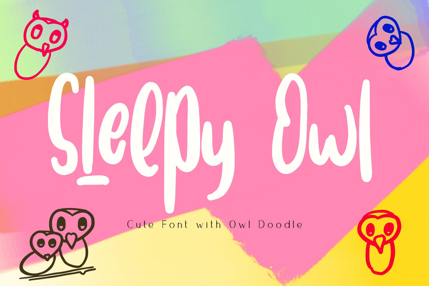 Sleepy Owl Font
