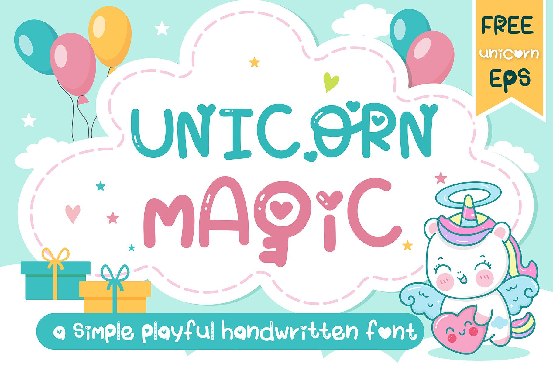 Unicorn Magic Font